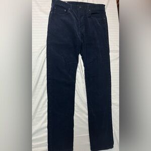 Gap mens corduroy Navy blue size tall 32x34